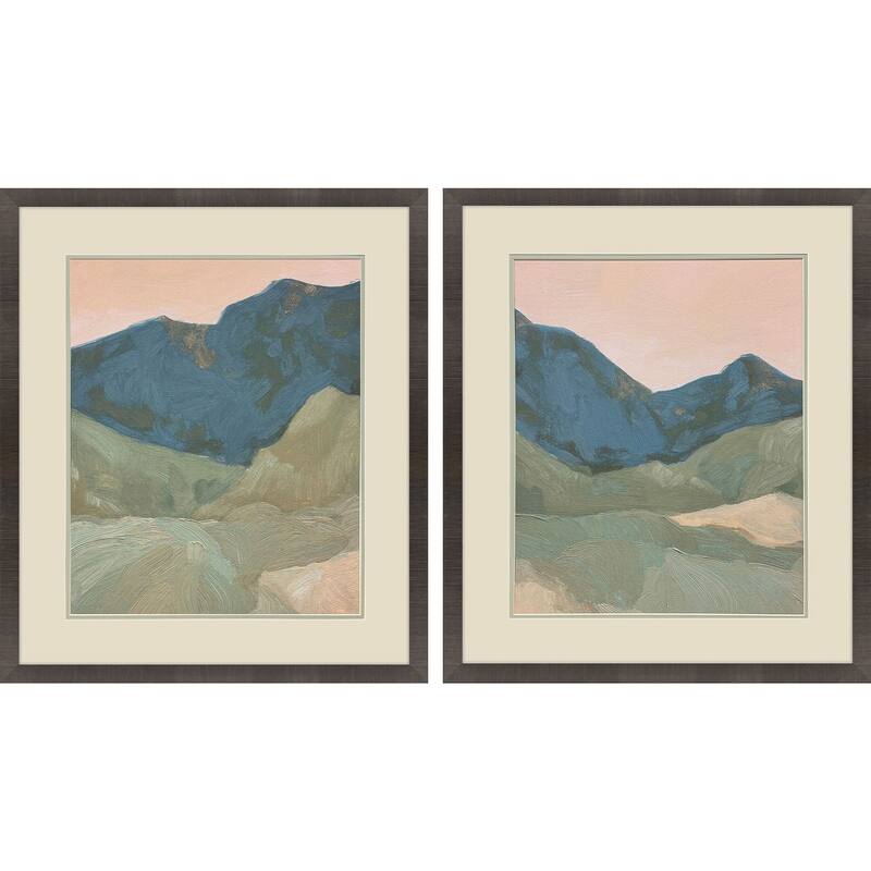 Paragon Saddle Mountain Framed Art - Set of 2