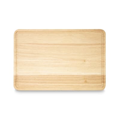 KitchenAid Classic Wood Cutting Board, 12x18-Inch, Natural - 12x18 Inch