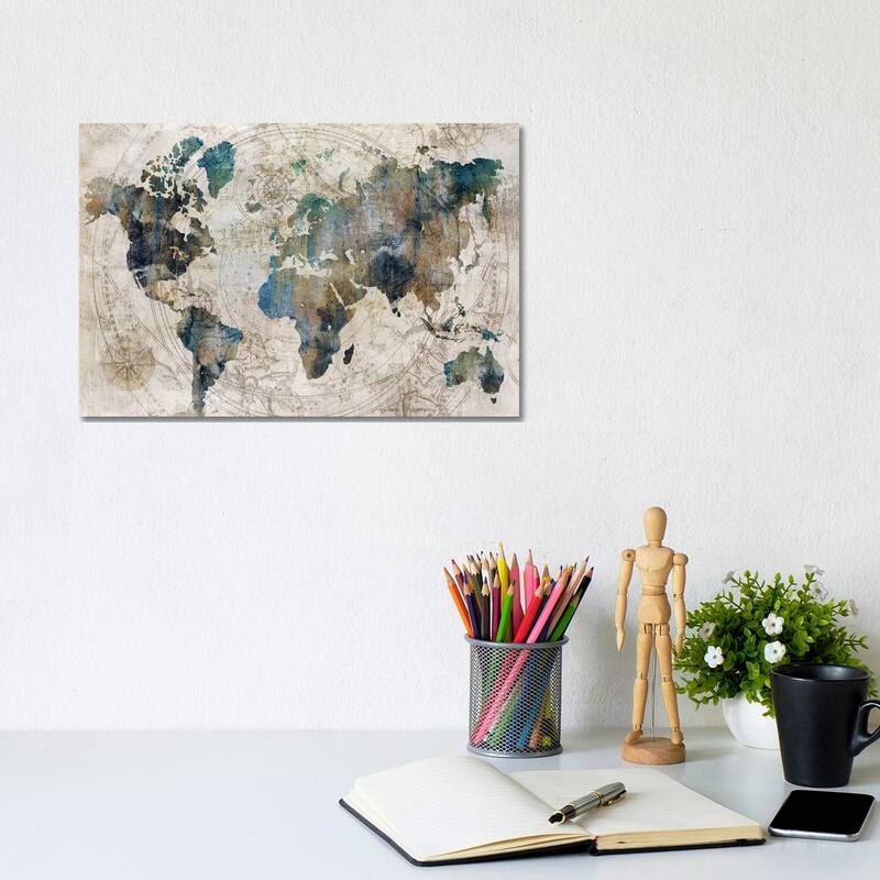 iCanvas "Celestial Map " by Isabelle Z Canvas Print - 8x12x0.75