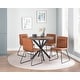 preview thumbnail 17 of 19, Carbon Loft Torkia X-pedestal Industrial Wood and Metal Dinette Table - N/A