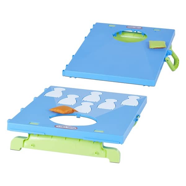 slide 2 of 6, Little Tikes 5-in-1 Cornhole Bowling Game Set