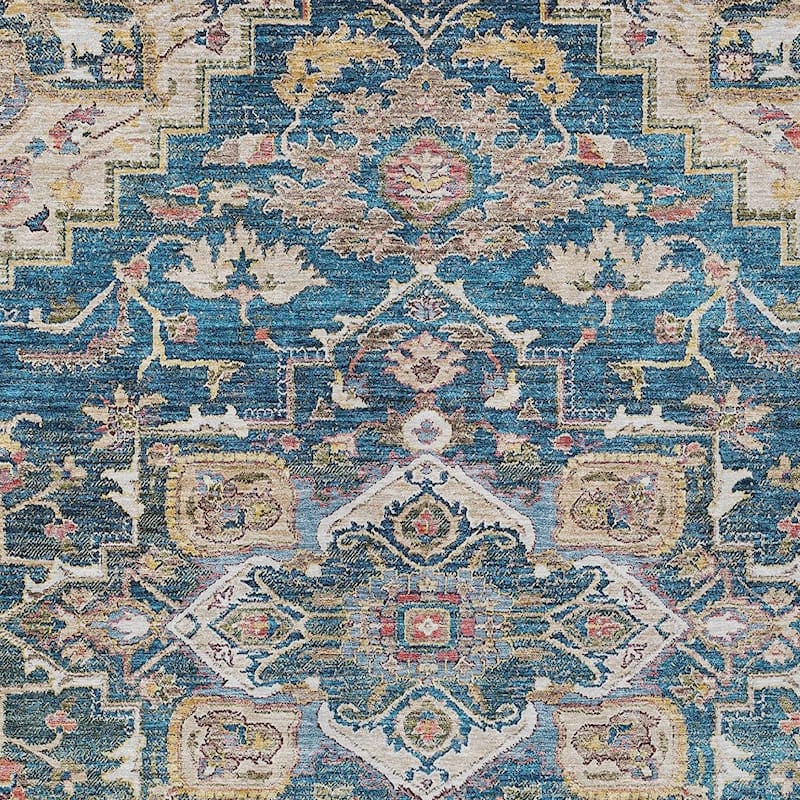 HomeRoots Oriental Traditional Rectangle Outdoor Rug