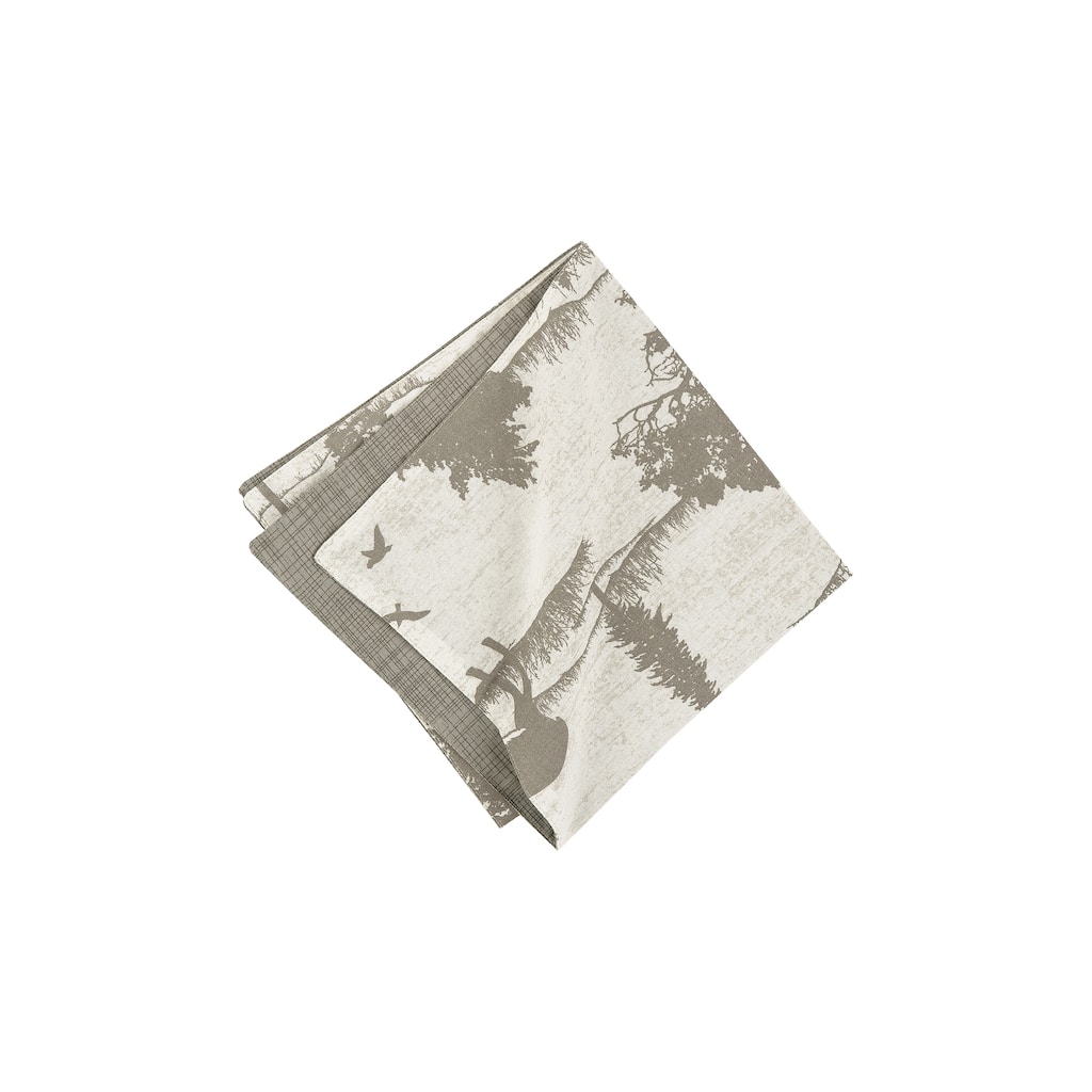 Henderson Hideaway Reversible Rustic Winter Wilderness Napkin Set of 6 - Set of 6