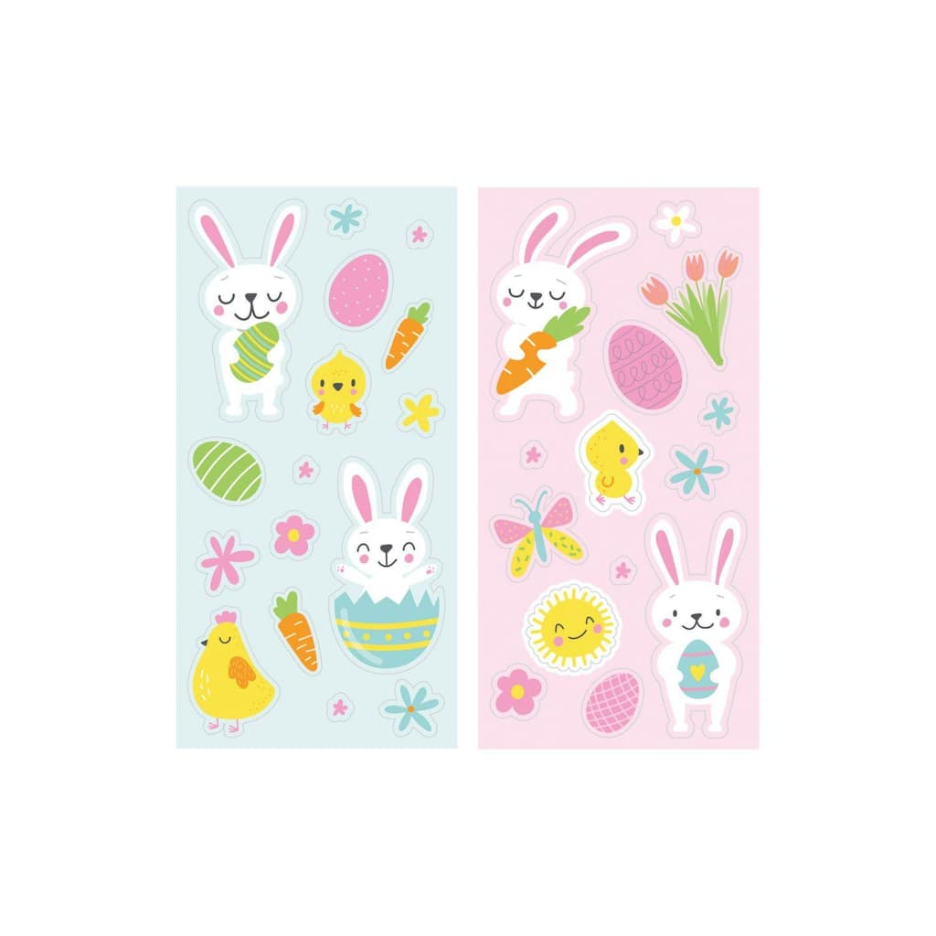 Easter Activity Assorted Stickers - 6" - Multicolored - Club Pack of 96
