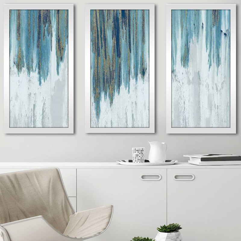 "Soft Summer Night" by Susan Jill 3 Piece Print on Acrylic
