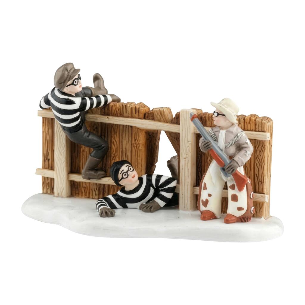 Department 56 A Christmas Story Ralphie and Ol Blue Save the Day Figurine 809483