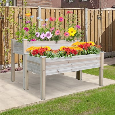 2 Tiers Raised Garden Bed