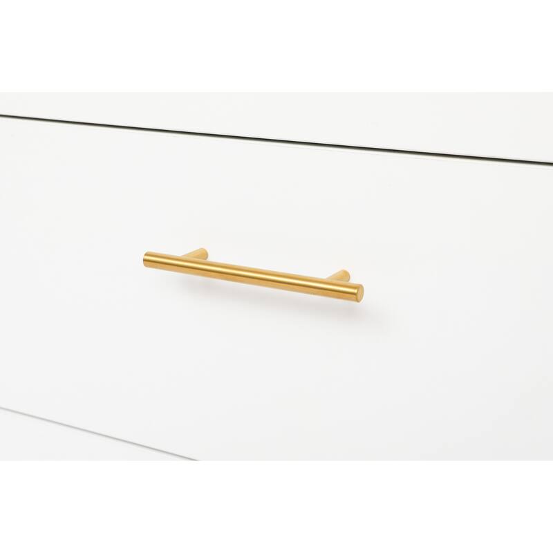 5 Drawer Dresser on Wheels Rustic Brown Rolling Chest of Drawers Storage Cabinet for Bedroom Closet, Wide Drawer Organizer