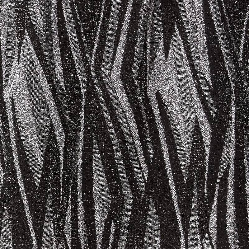 Violet Linen Tivoli Abstract Pattern, Polyester Jacquard, 60" x 15", Straight, Rod Pocket Curtain Valance