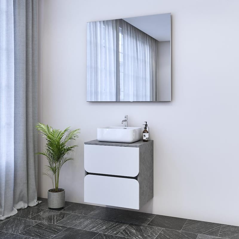 Azurro 2S 60 Floating Bathroom Vanity (24" Width)