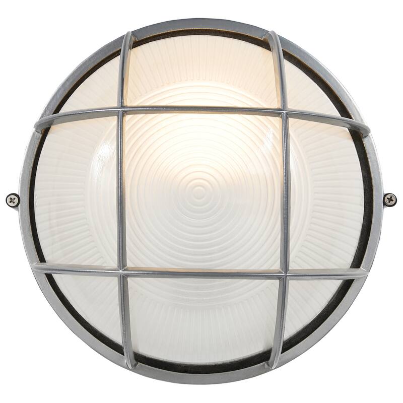 Access Lighting Nauticis Dual Mount - Round 10" Wet Location Bulkhead - Frosted Glass Shade