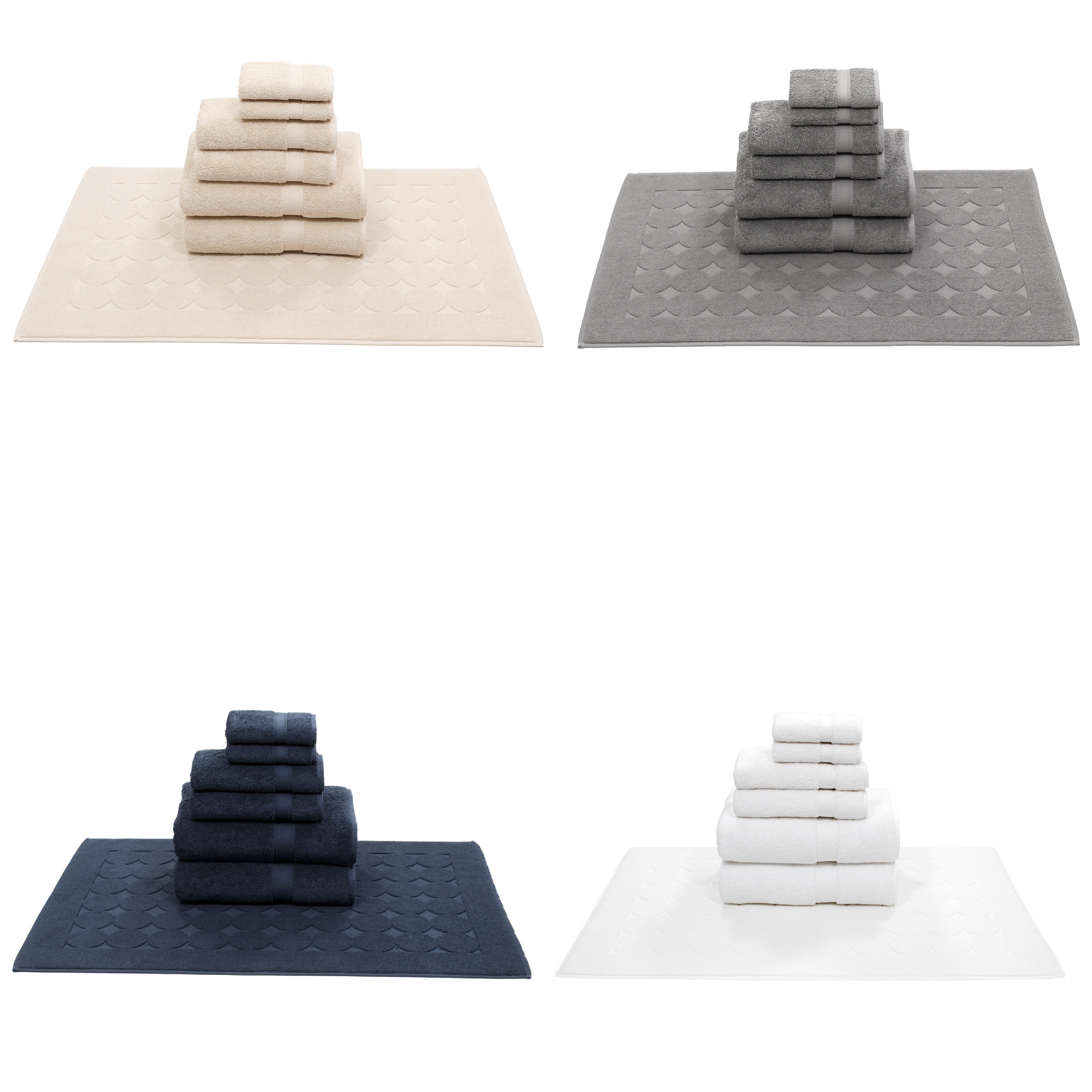как выглядит Authentic Hotel and Spa Turkish Cotton 7-piece Towel Set фото