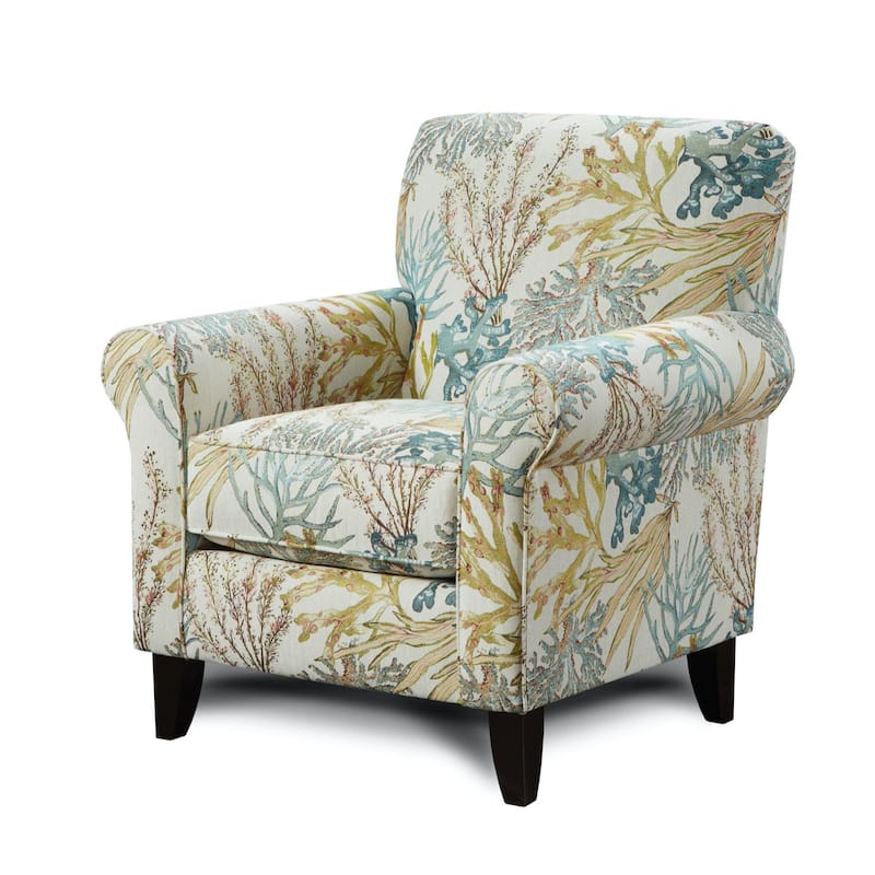 Coral Reef Caribbean Accent Chair