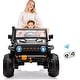 preview thumbnail 27 of 49, 24V Kids 2 Seater Ride On Truck Car Electric Vehicles Remote Control Black
