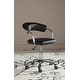 preview thumbnail 1 of 10, SAFAVIEH Office Black Pier Desk Chair - 20.7" x 20.9" x 27" Black