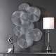 preview thumbnail 3 of 1, Uttermost Ripley Iron Lotus Wall Art