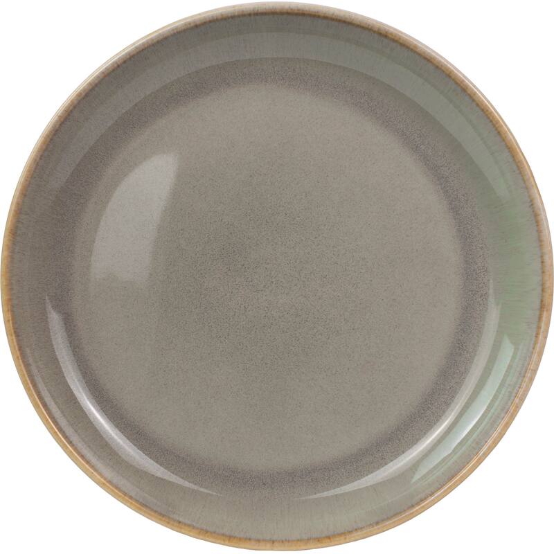 Resona Moss 16-Piece Green Dinnerware Set