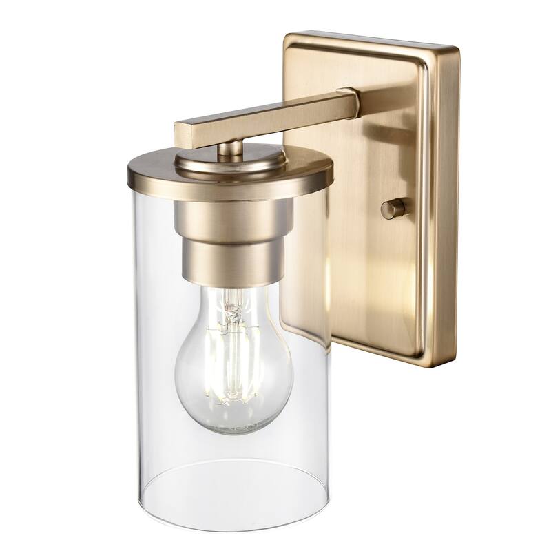 Millennium Lighting Verlana 9" Tall Bathroom Sconce - Modern Gold