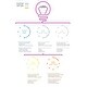 preview thumbnail 10 of 18, Ellen 3-Light Crystal Drops/Metal ,LED Flush Mount, by JONATHAN Y