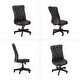 preview thumbnail 19 of 55, Salinas High Back Tufted Office Chair by Bush Furniture