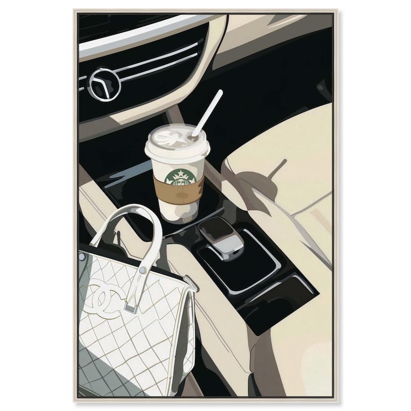 On the Way Canvas by Art Remedy - Silver - 36" x 54"