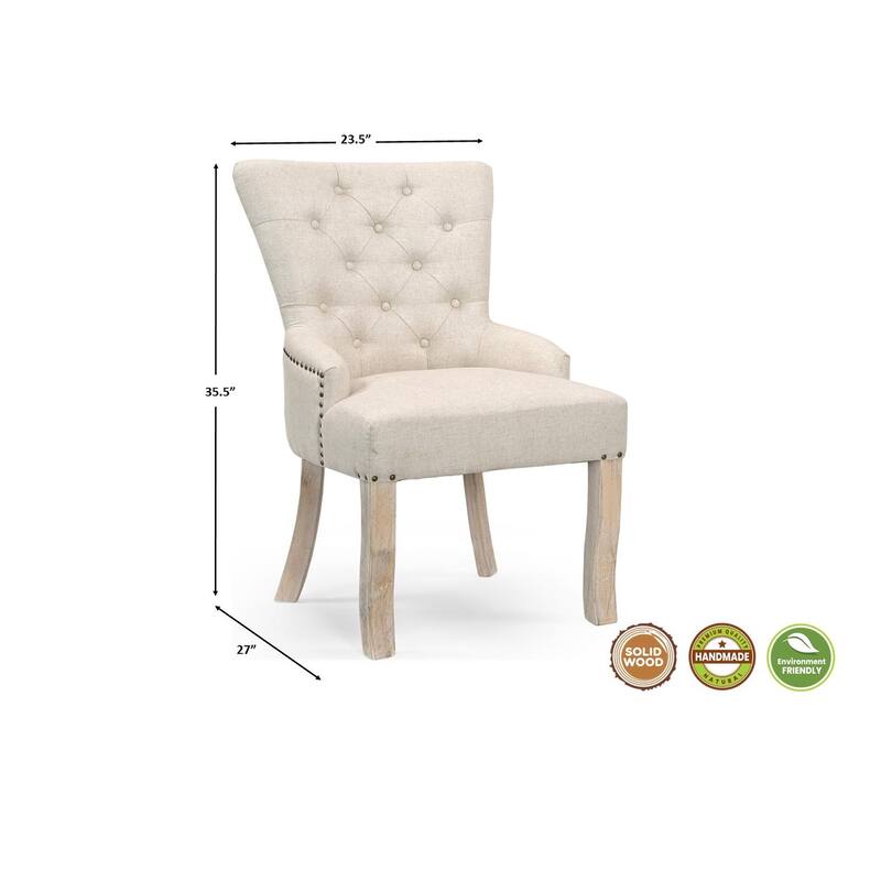 Ava 5-piece Solid Wood Dining Set