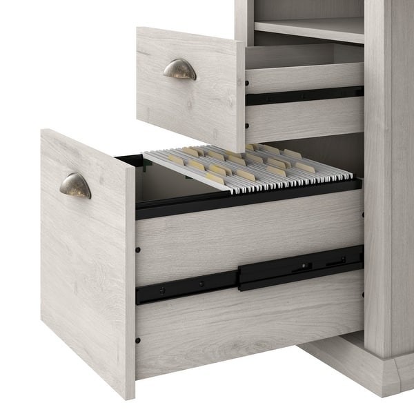 Cherry Laminate 2 Drawer Lateral Filing Cabinets – 36 Inch Wide