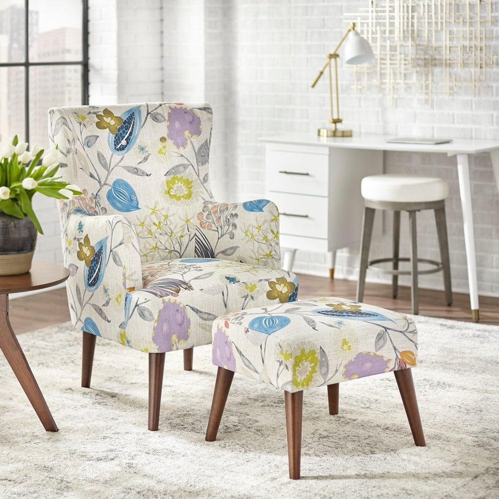 angelo:HOME Jane Chair and Ottoman Set