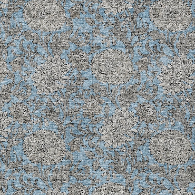 HomeRoots Floral Transitional Rectangle Outdoor Rug