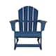 Laguna Adirondack Poly Rocking Chair - Navy Blue
