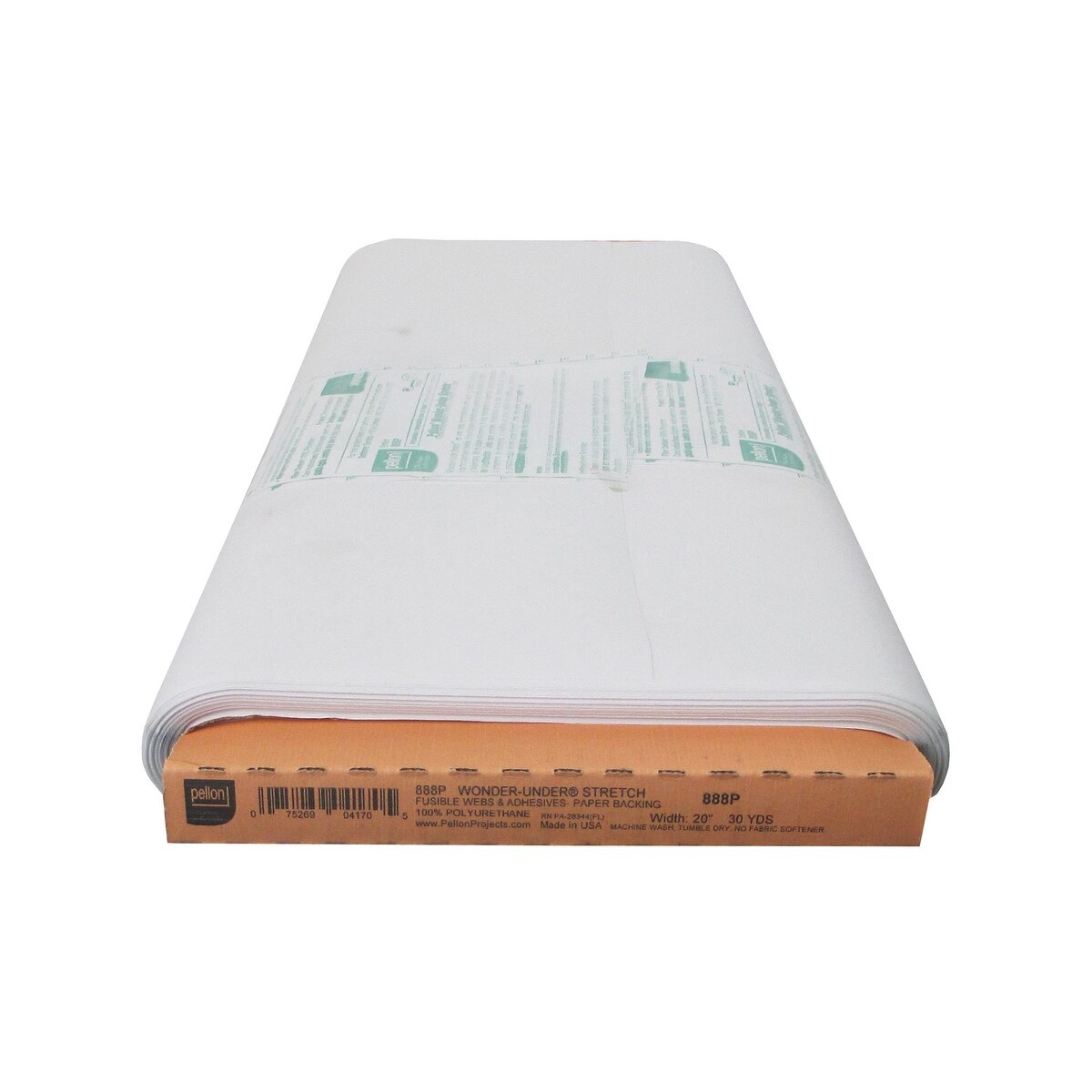 44 x 20yd White Pellon Fusible Fleece 22 X 36-Inches