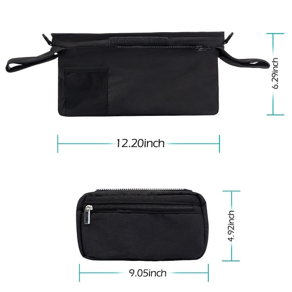 Stroller Organizer with Cup Holders - No Size