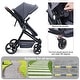 preview thumbnail 17 of 25, Convertible Baby Stroller for Toddler 1-3