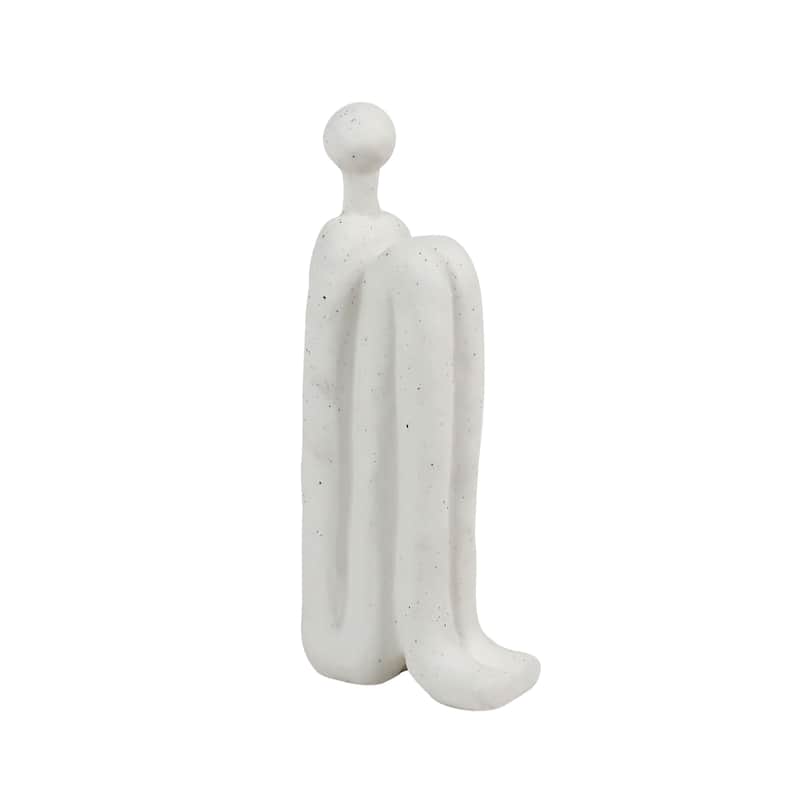 Kaisa Sculpture, White