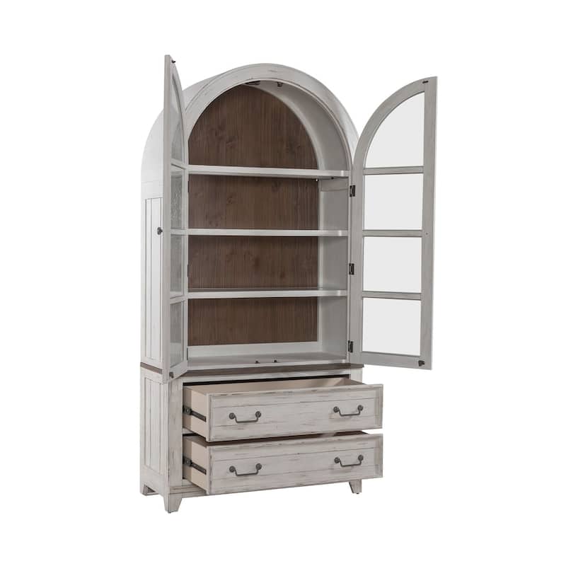 River Place Riverstone Curio Cabinet