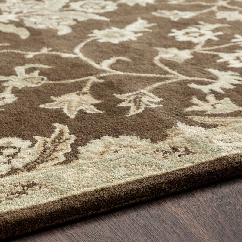 Hand-tufted Karla Traditional Wool Area Rug