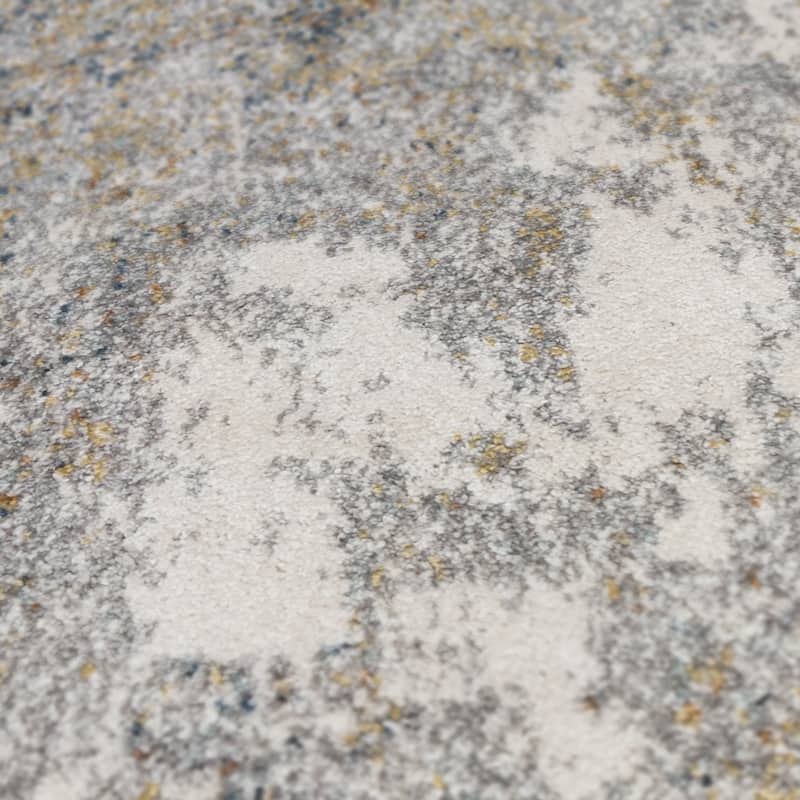 Peyi Power Loomed Abstract Area Rug By HomeRoots