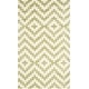 preview thumbnail 7 of 42, SAFAVIEH Handmade Cambridge Lorraine Modern Wool Rug 3' x 5' - Ivory/Light Green - Rectangle