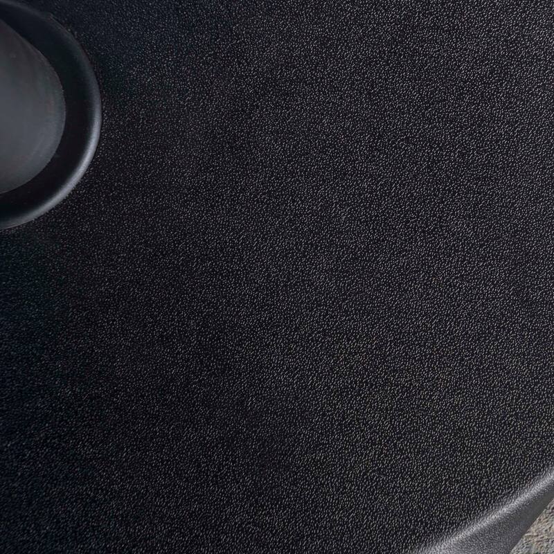 Hexagonal Concrete and Steel Umbrella Base with Adapters, 66 Lbs, 18.9\