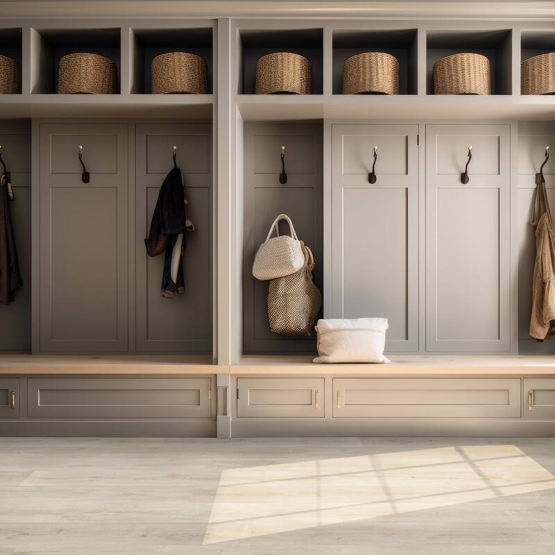 Ackland AKVRC9X48-8022-PL Grovehaven 9" x 48" Embossed Vinyl Flooring