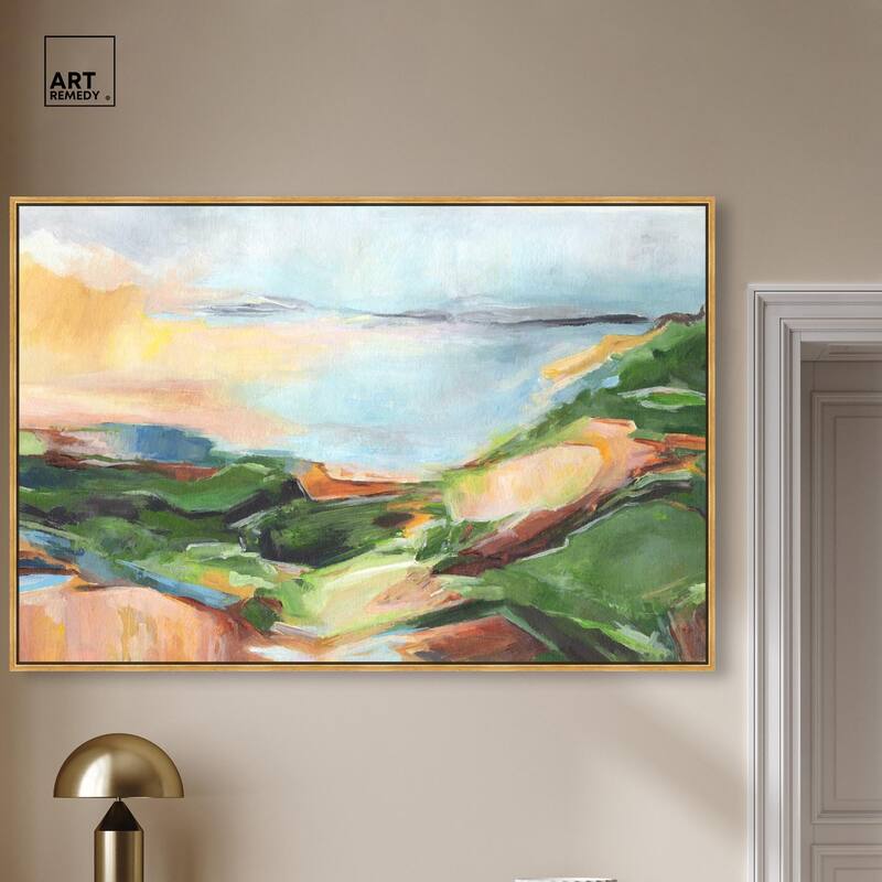 Abstract Landscape Canvas by Art Remedy