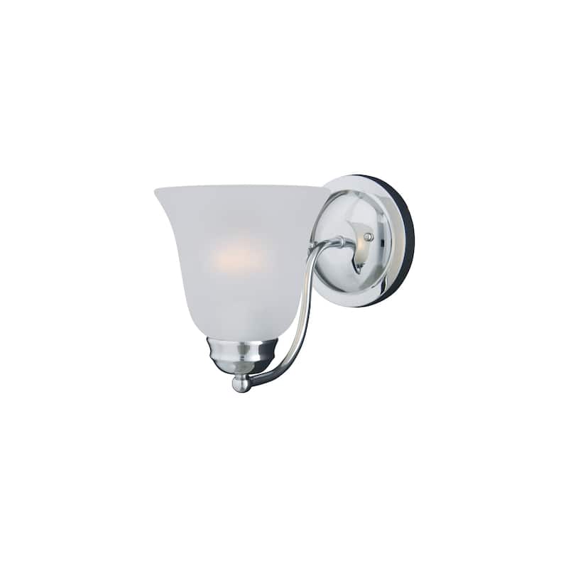 Maxim Basix 8" Tall Bathroom Sconce