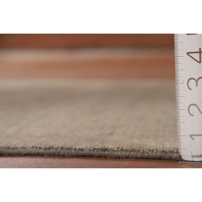 Modern Gabbeh Oriental Foyer Rug Handmade Acent Wool Carpet - 3'3"x 4'10"