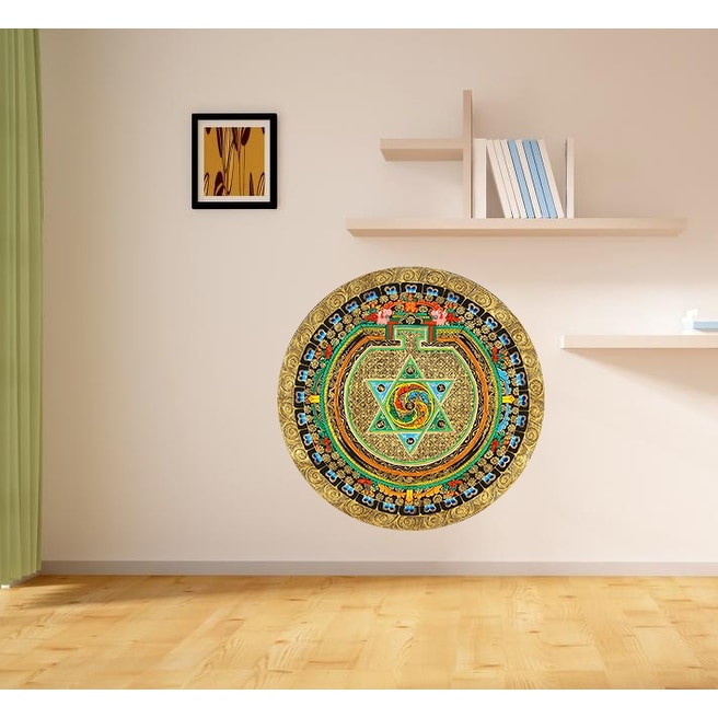 Pictogramme Mandala decal, Pictogramme Mandala Sticker-image