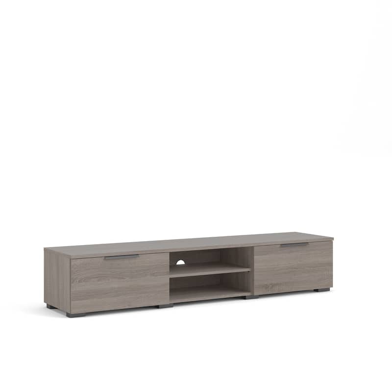 Porch & Den Match 2-Drawer and 2-Shelf TV Stand