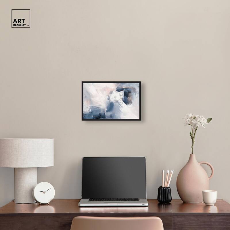 Blue Rapture II Canvas by Art Remedy