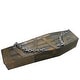preview thumbnail 3 of 1, Animated Motion Activated Chained Shaking Coffin Halloween Decoration - 63"