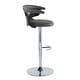 preview thumbnail 87 of 141, Carson Carrington Viby Adjustable Bar Stool with Rounded T Footrest (Set of 2)