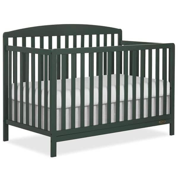 slide 2 of 5, Dream On Me Odelle 5 in 1 Convertible Crib - Forest Green Forest Green