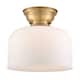 Option Brushed Brass / Matte White
